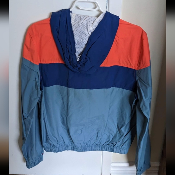 Tommy Hilfiger Sunset Windbreaker Size M medium Mens retro 80s style - Picture 3 of 3